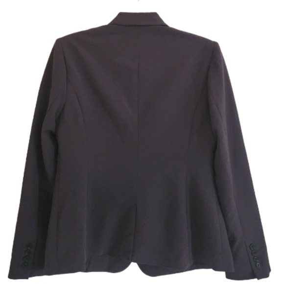 GRAY LUXE STRETCH BLAZER SZ 10 NWT COLOR CARBON - Picture 2 of 6